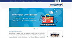 Desktop Screenshot of nexzensolutions.com